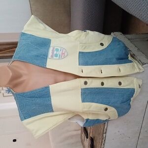 80s vintage Uncle Sam lifting bodybuilding gym streetwear vest L